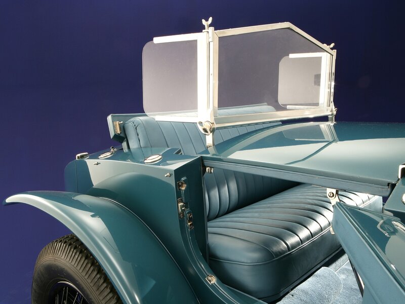 vintage car interior