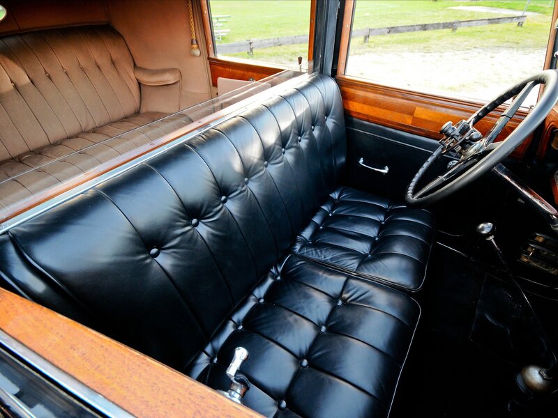Vintage Car Interior — Black, Classic, Afternoon