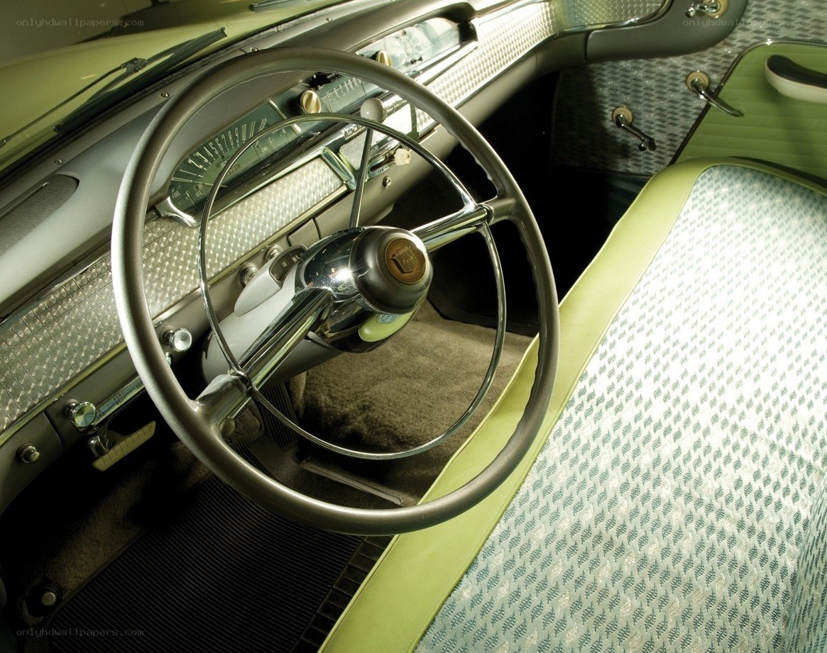vintage car interior dashboard