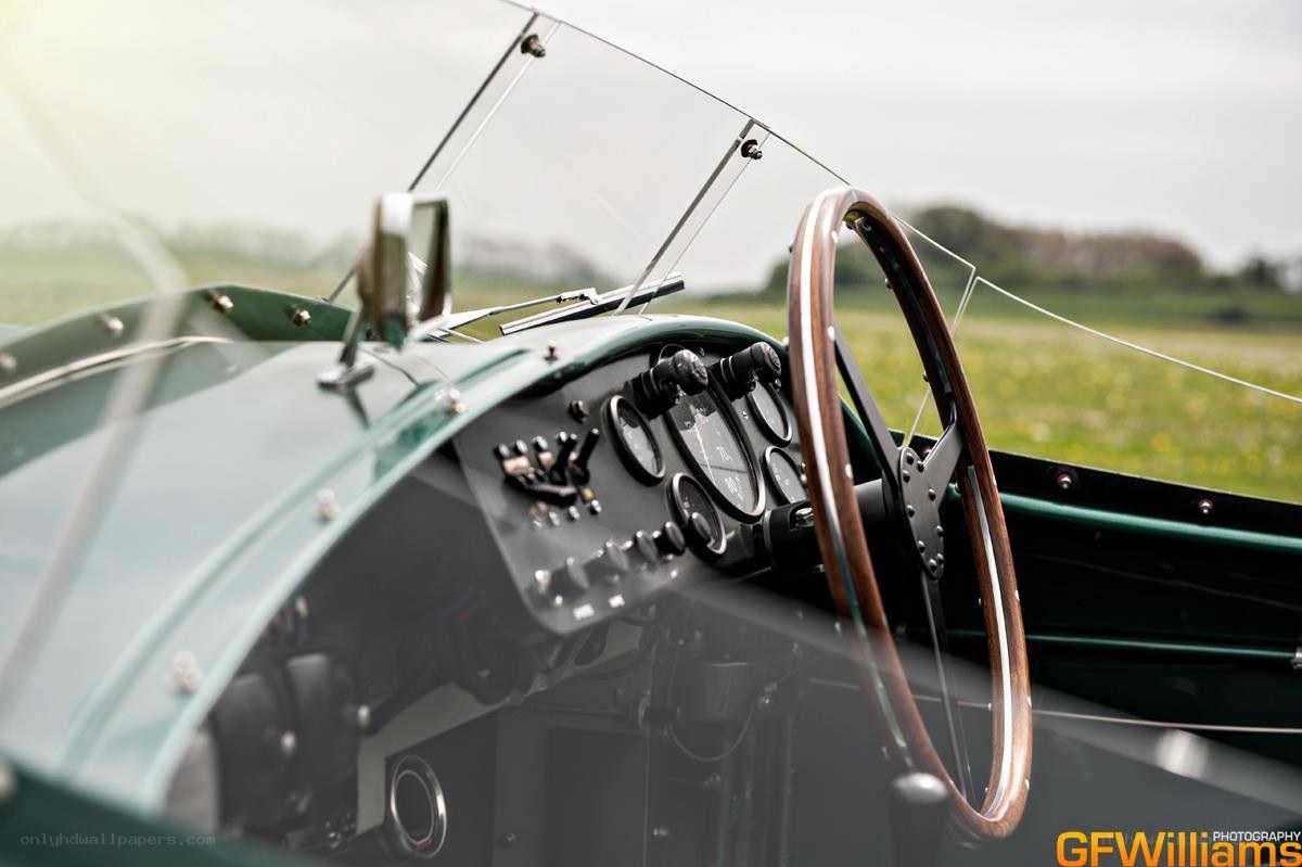 vintage car interior dashboard