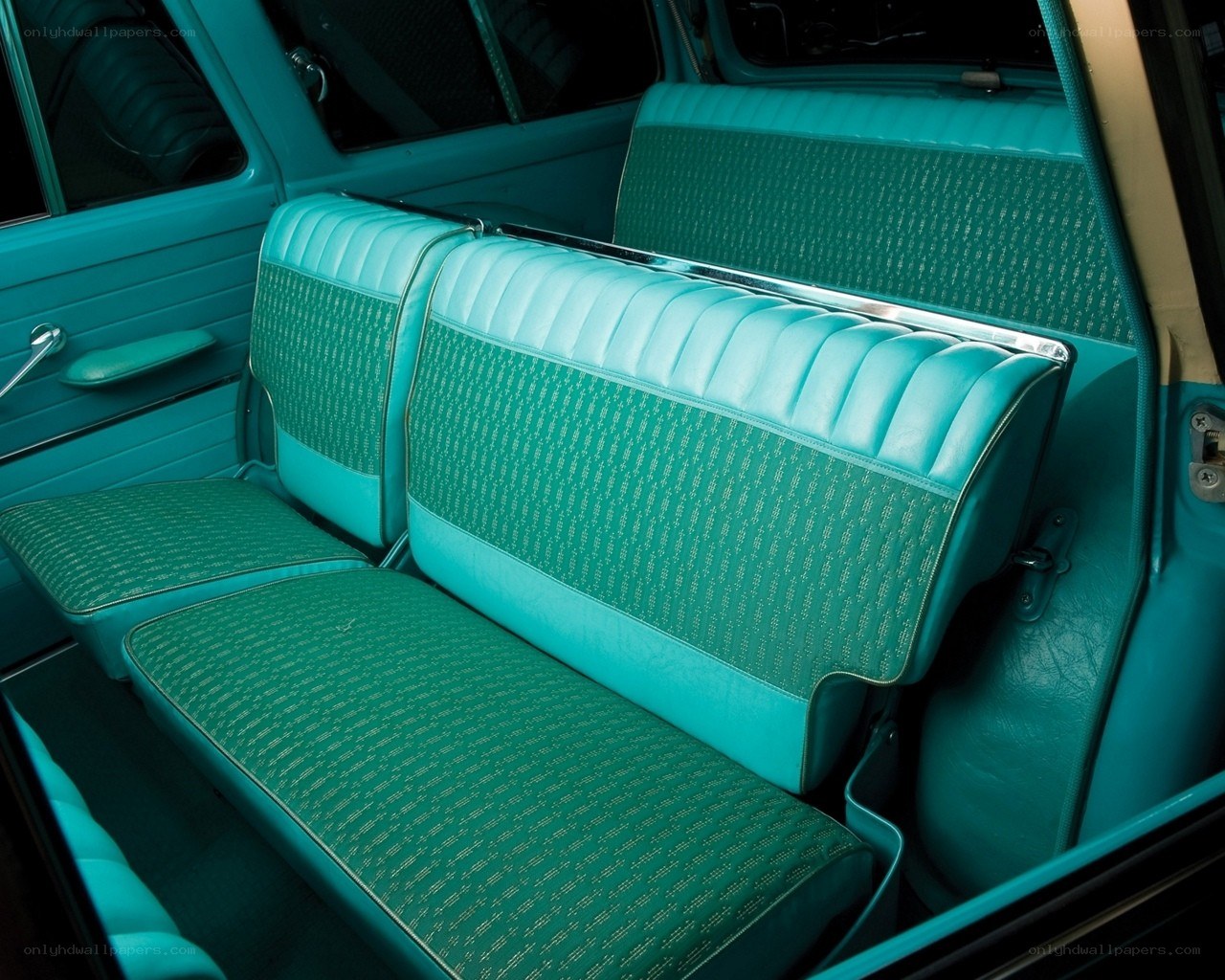 vintage car interior seats