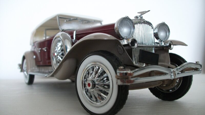 vintage car model