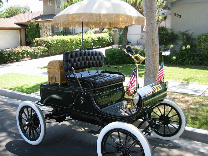 Vintage Car on Street