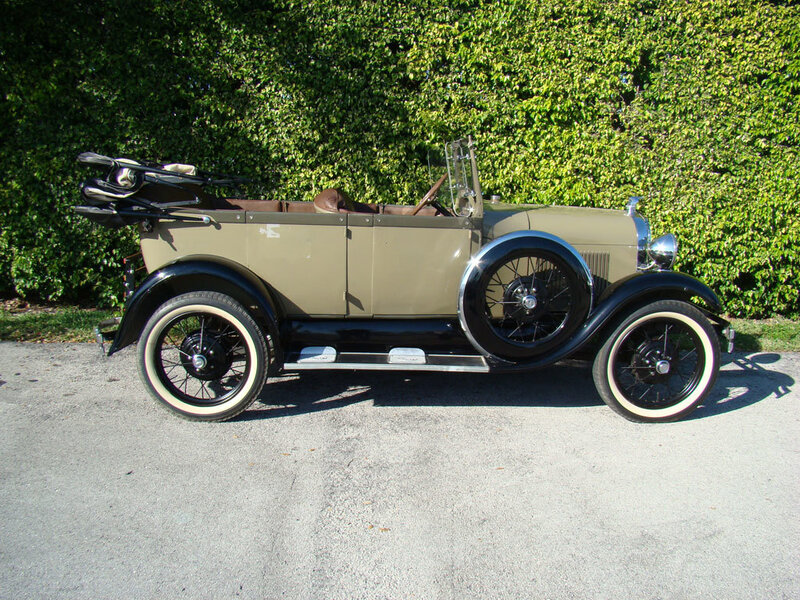 vintage car parked outdoors