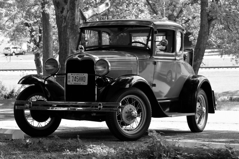 Vintage Car Parked