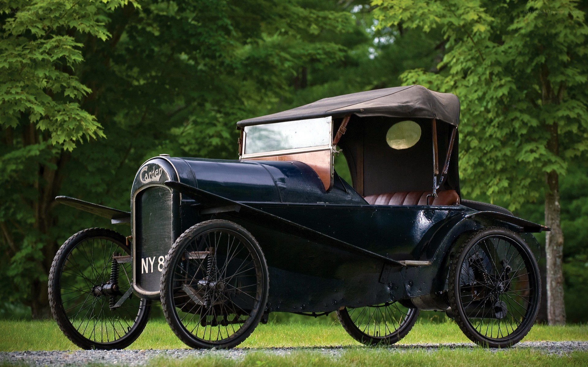 Vintage Carden automobile