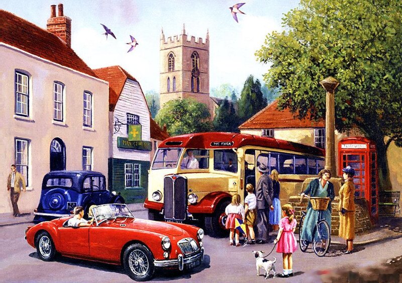 Vintage Cars and Bus