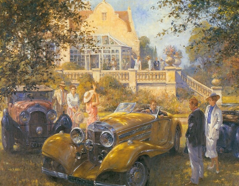 Vintage Cars at Estate
