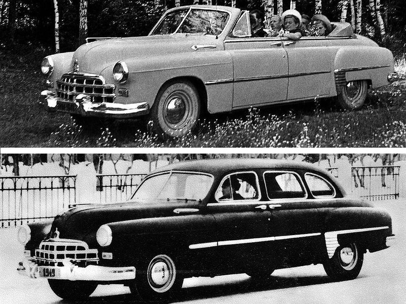 Vintage cars from the 1940s