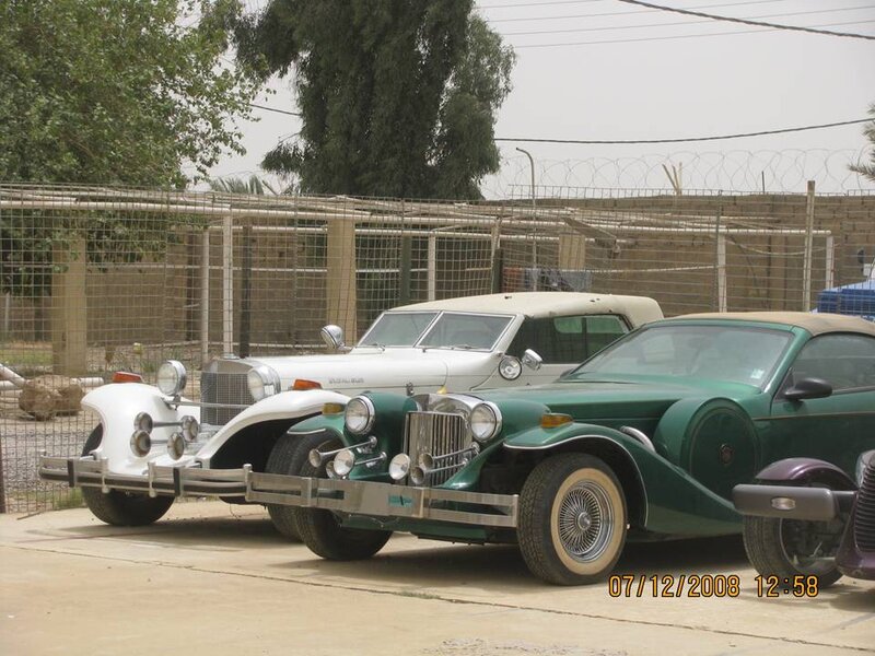 Vintage Cars in Parking
