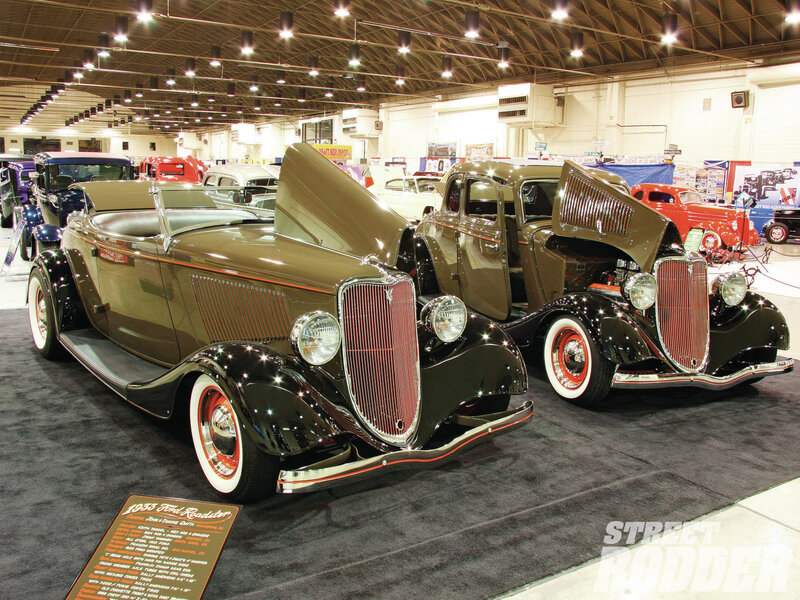 Vintage Cars on Display