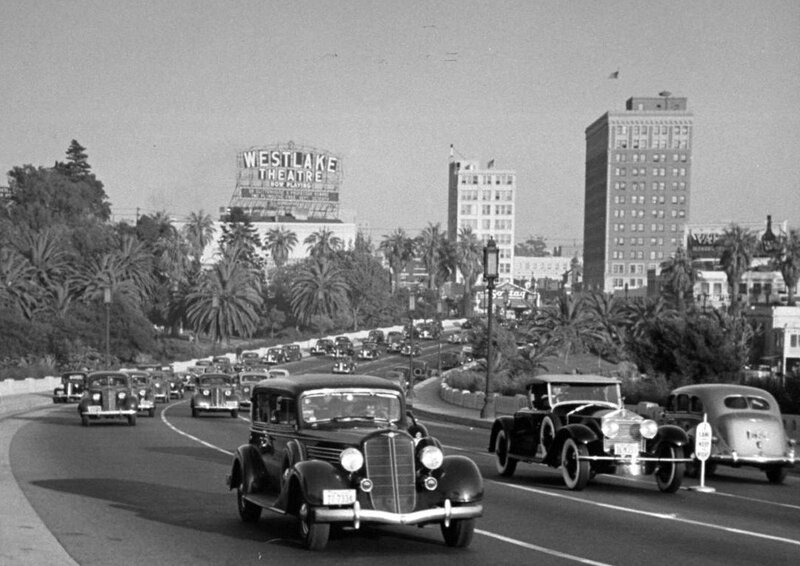 Vintage Cars on Road