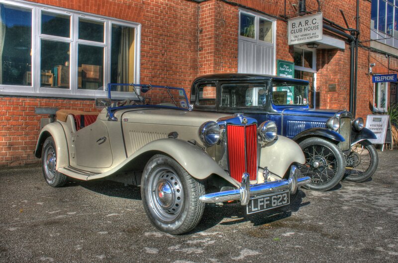 Vintage Cars Parked