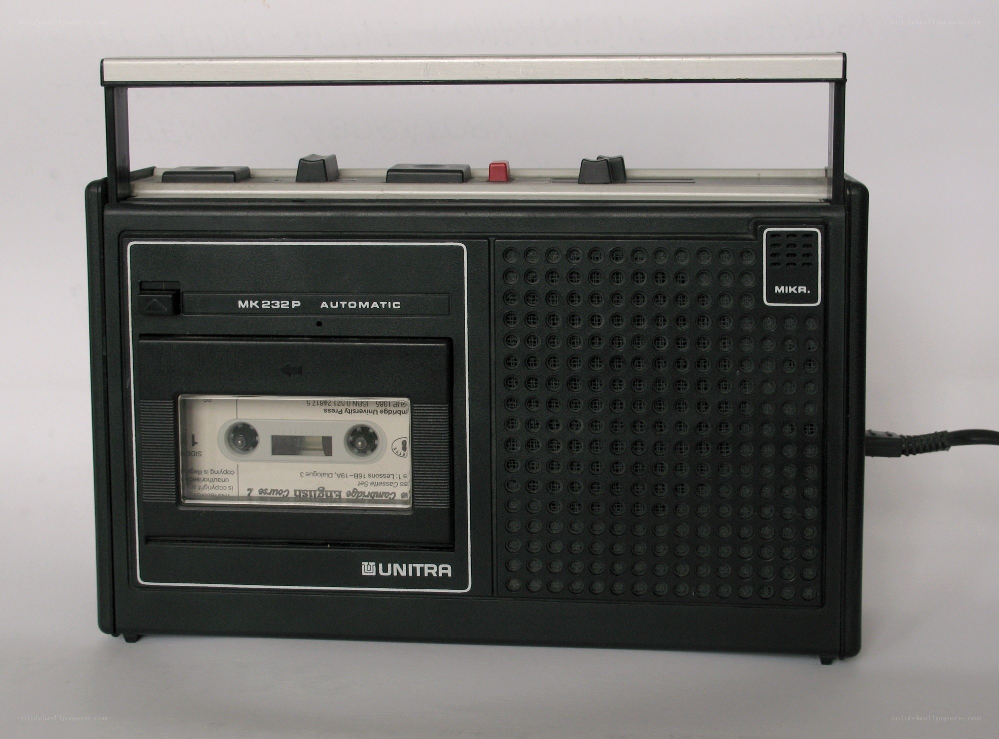 vintage cassette player