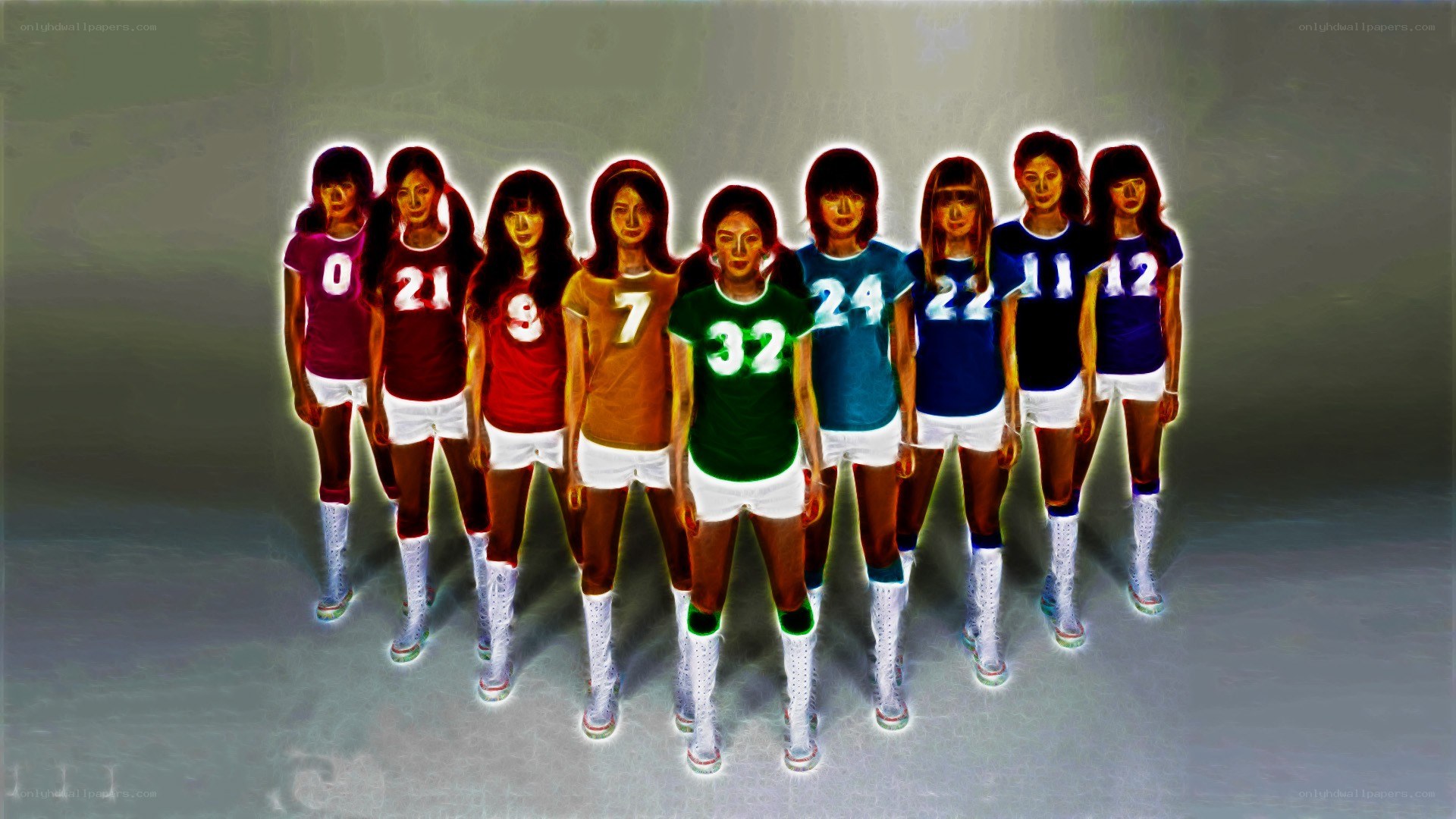 vintage cheerleader team