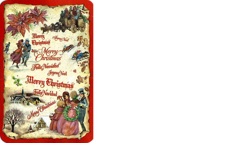 Vintage Christmas Card