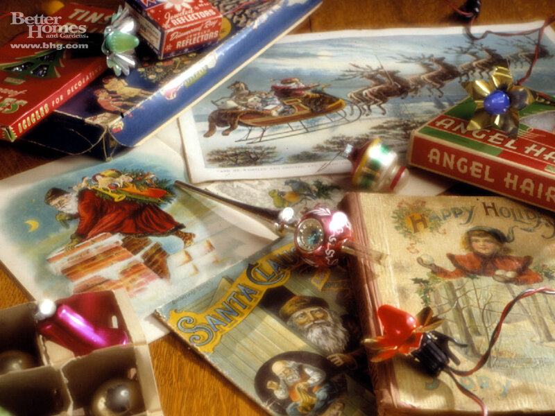 Vintage Christmas Decorations