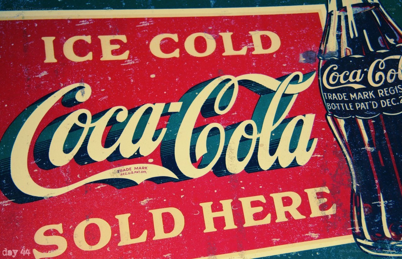 vintage coca-cola sign