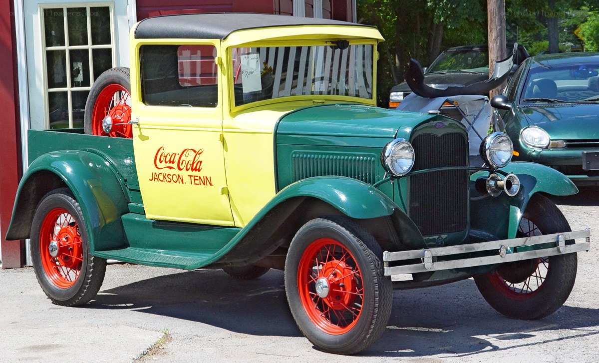 vintage coca-cola truck
