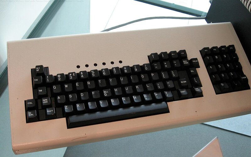 Vintage computer keyboard