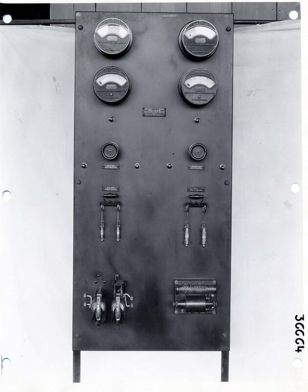 Vintage Control Panel — Black
