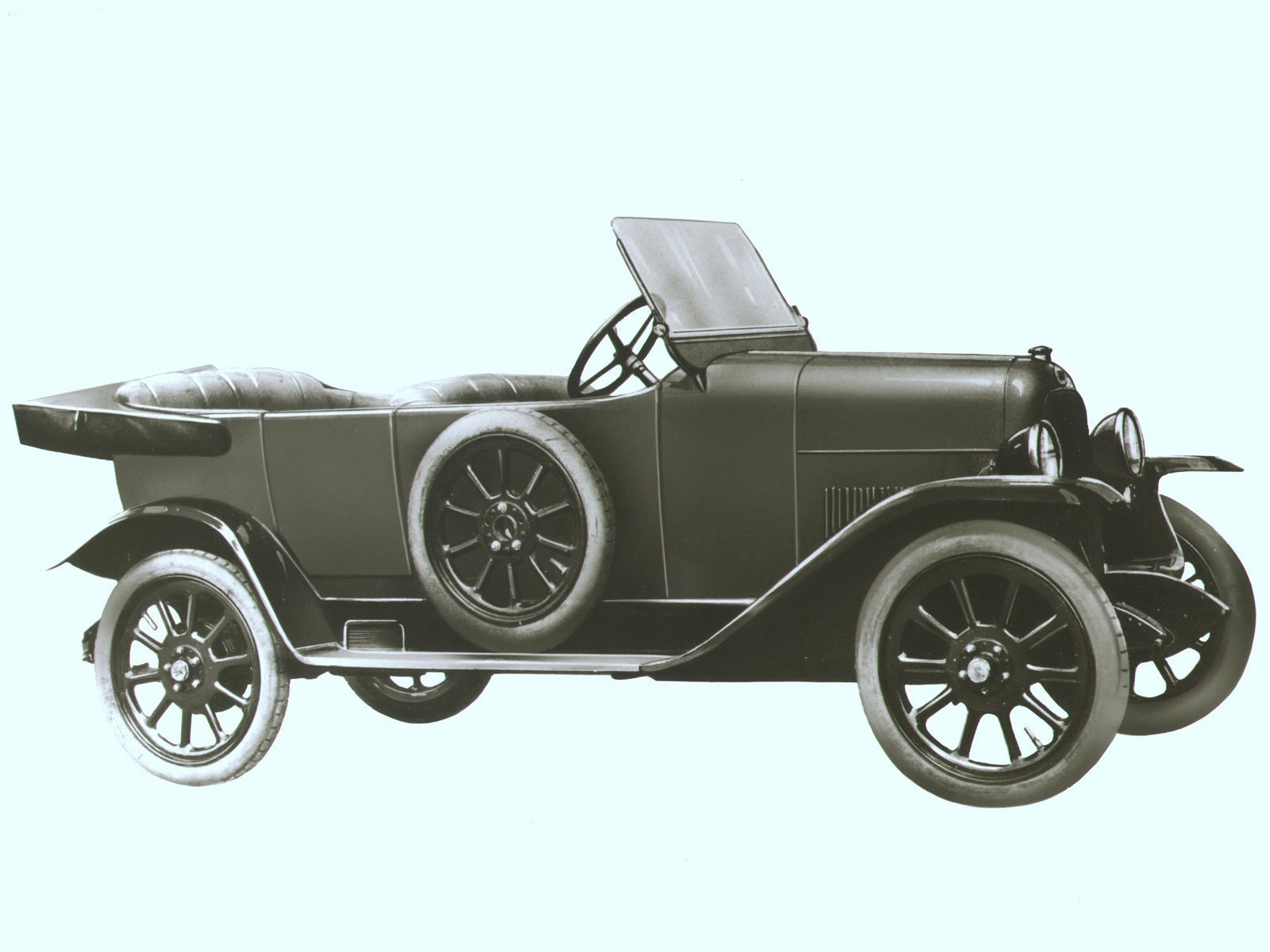 Vintage convertible automobile