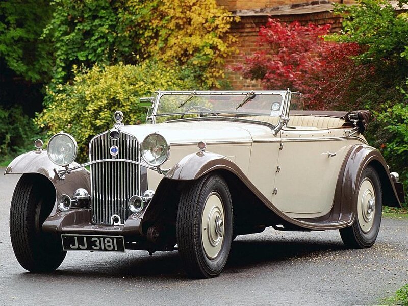 vintage convertible car