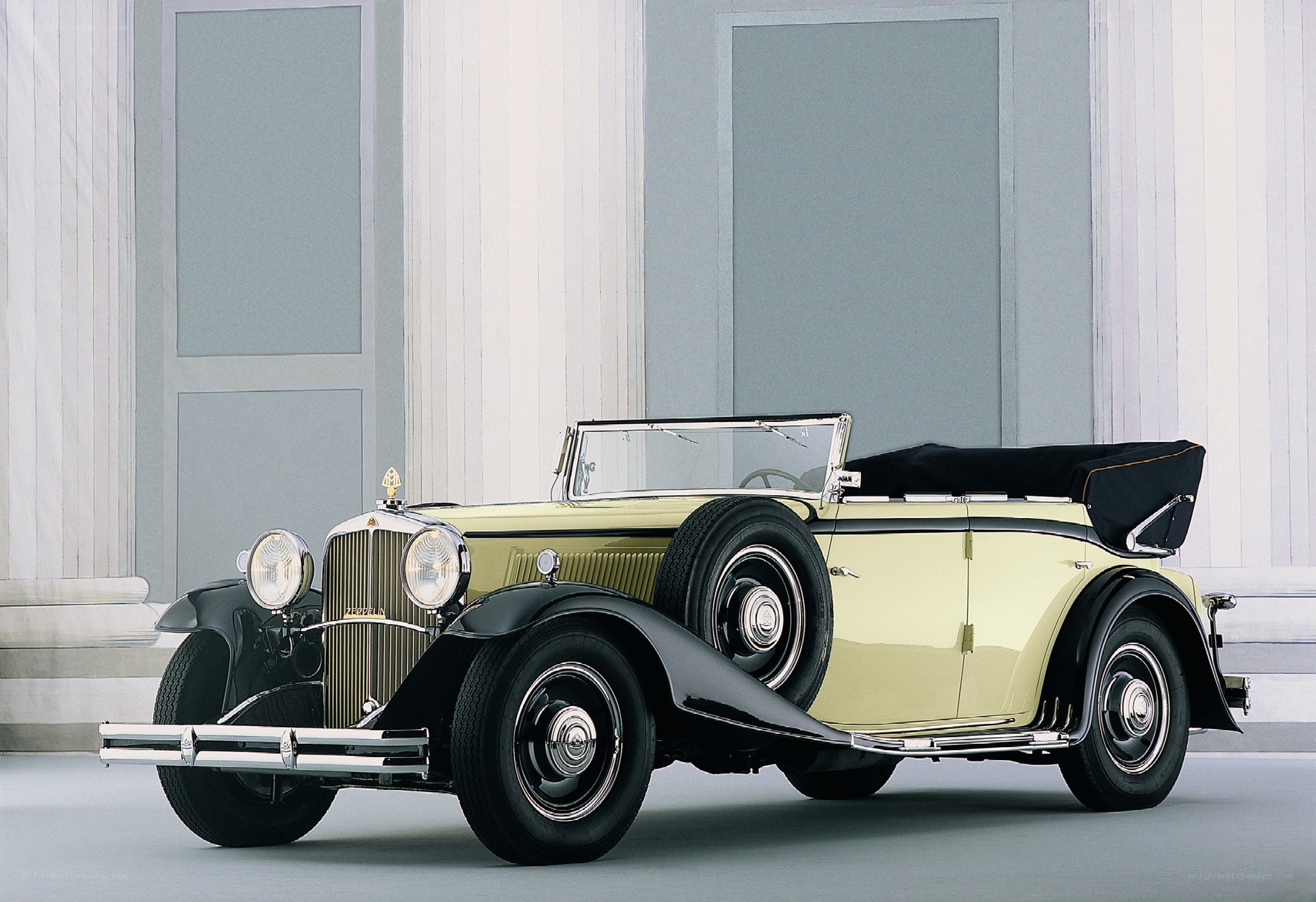 vintage convertible car