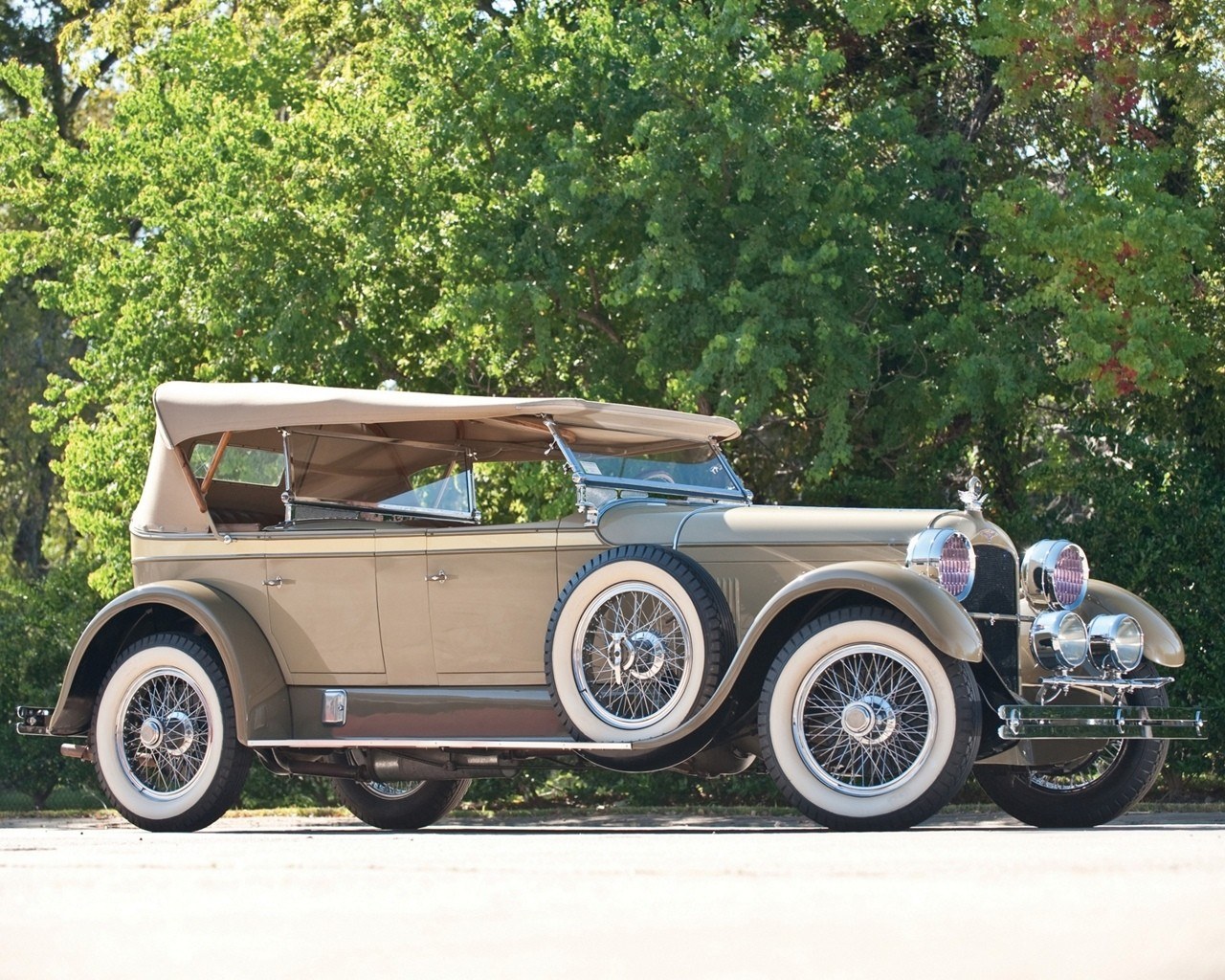 vintage convertible car