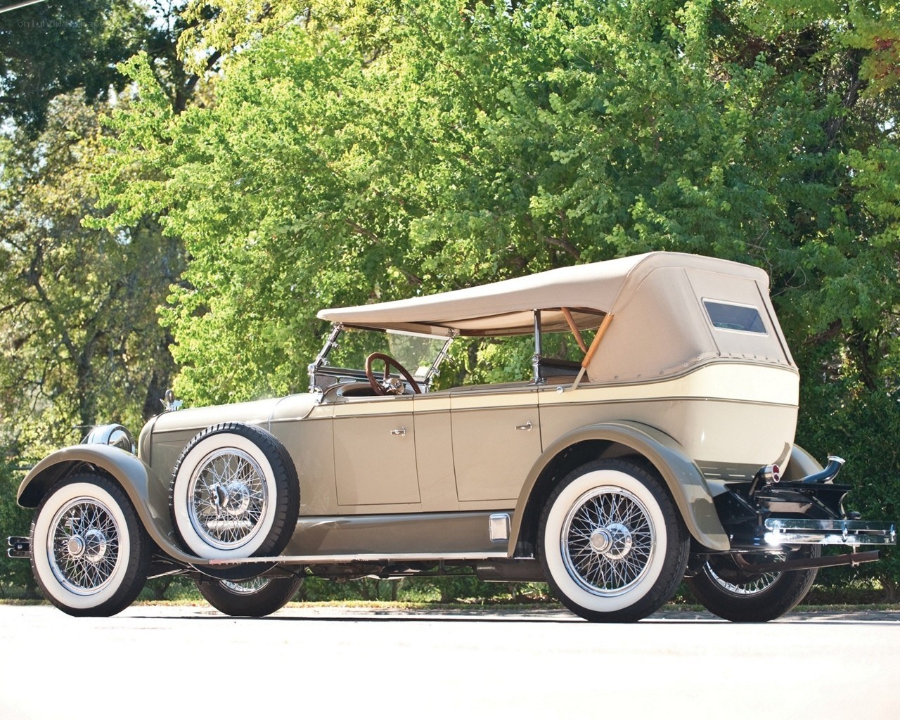 vintage convertible car