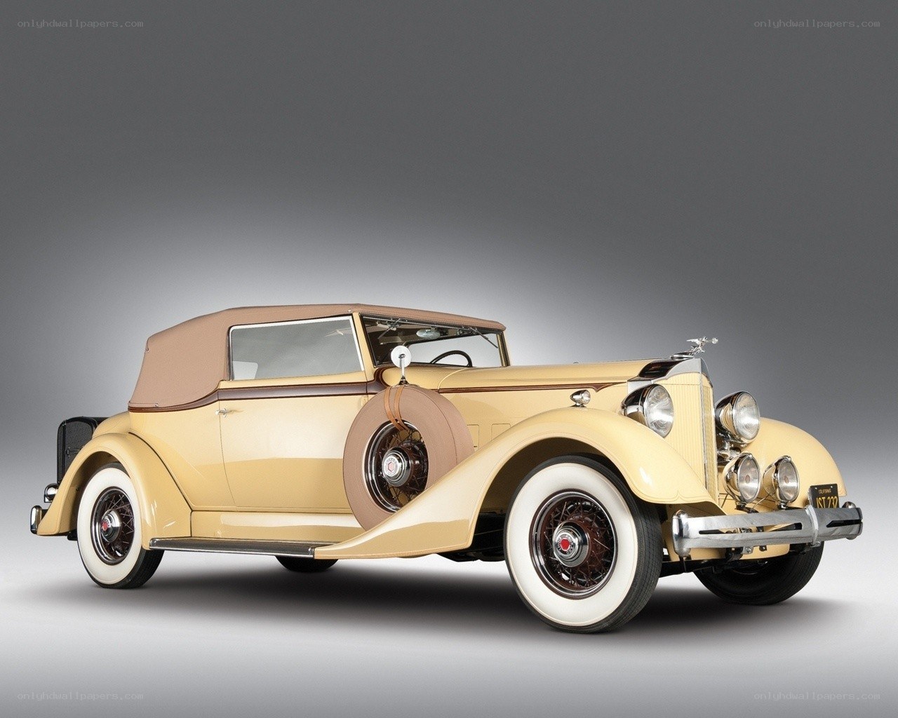 vintage convertible car