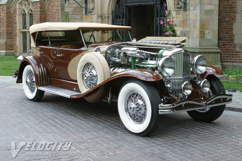 Vintage Convertible Car — Brown, Classic
