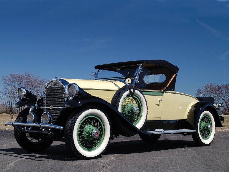Vintage Convertible Car — Cream
