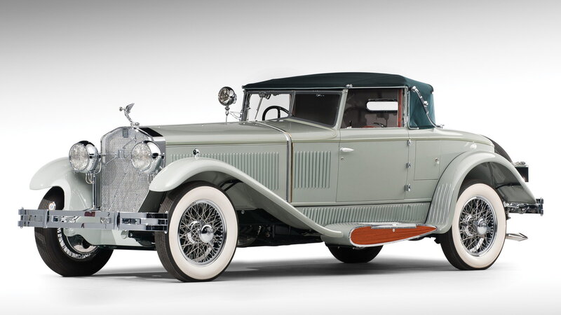 Vintage Convertible Car — Gray, Neutral