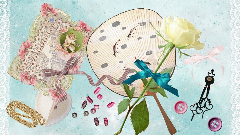 Vintage Craft Collage
