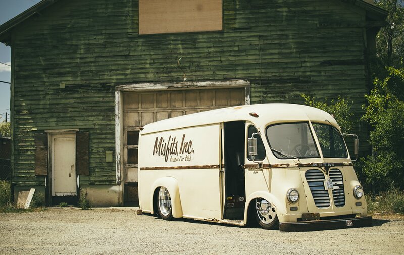 Vintage Cream Van