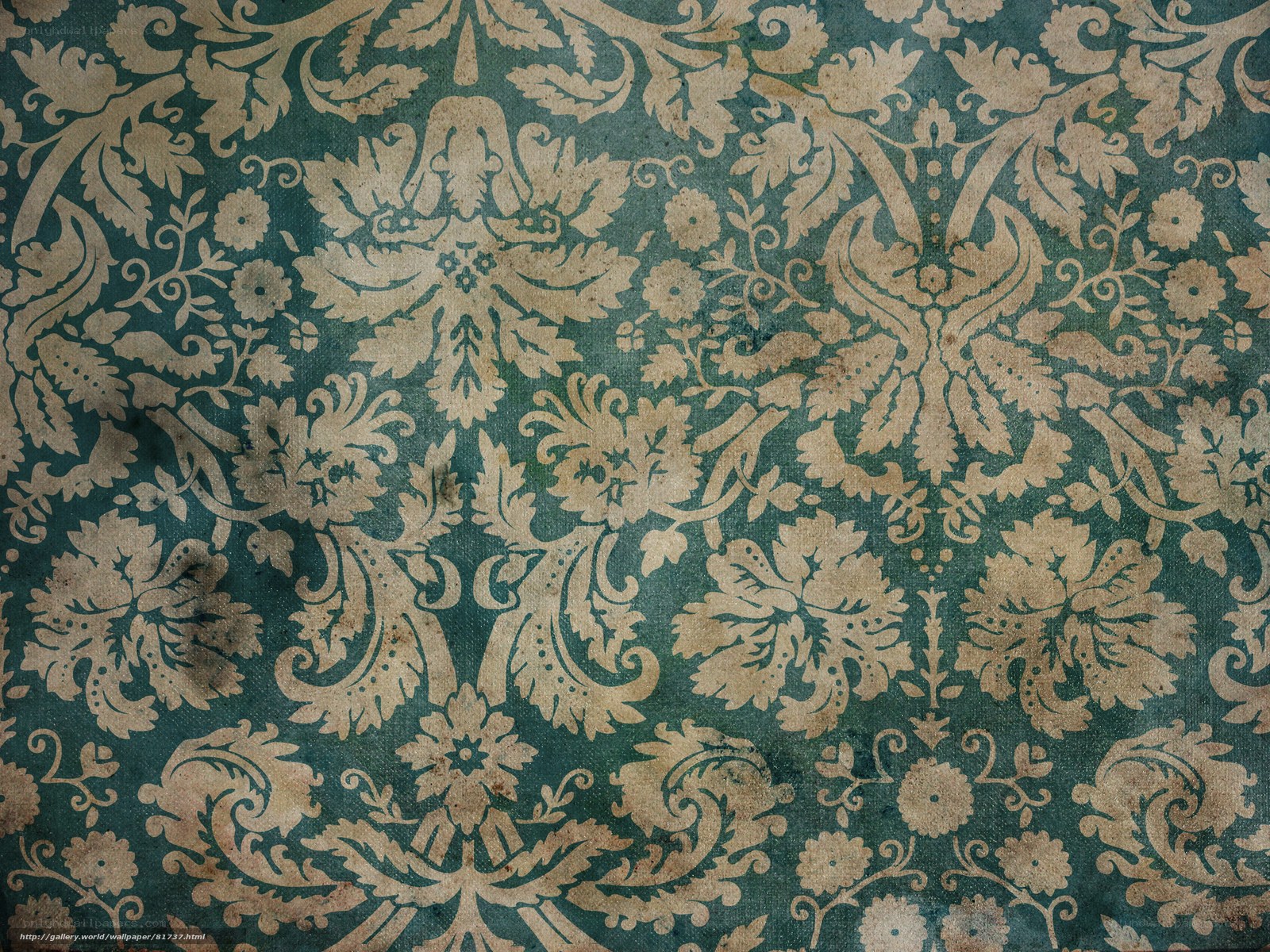 vintage damask wallpaper pattern
