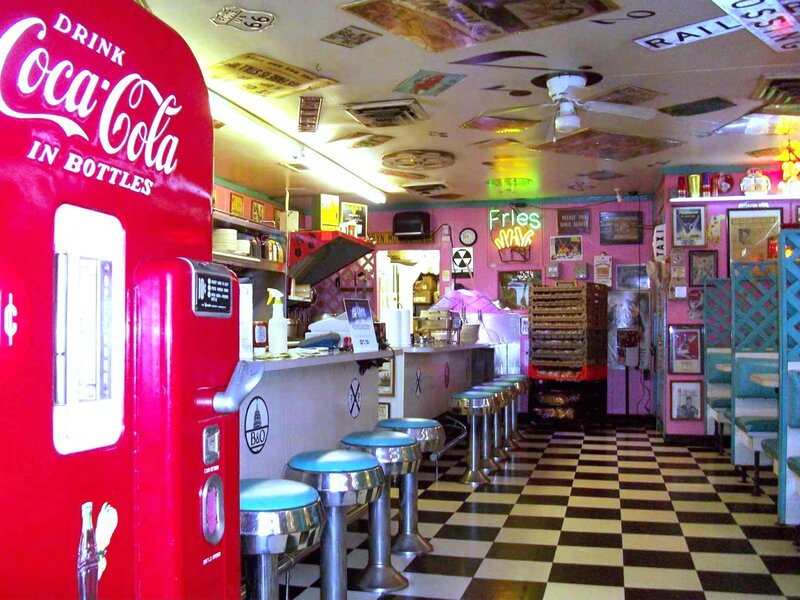 Vintage Diner Interior