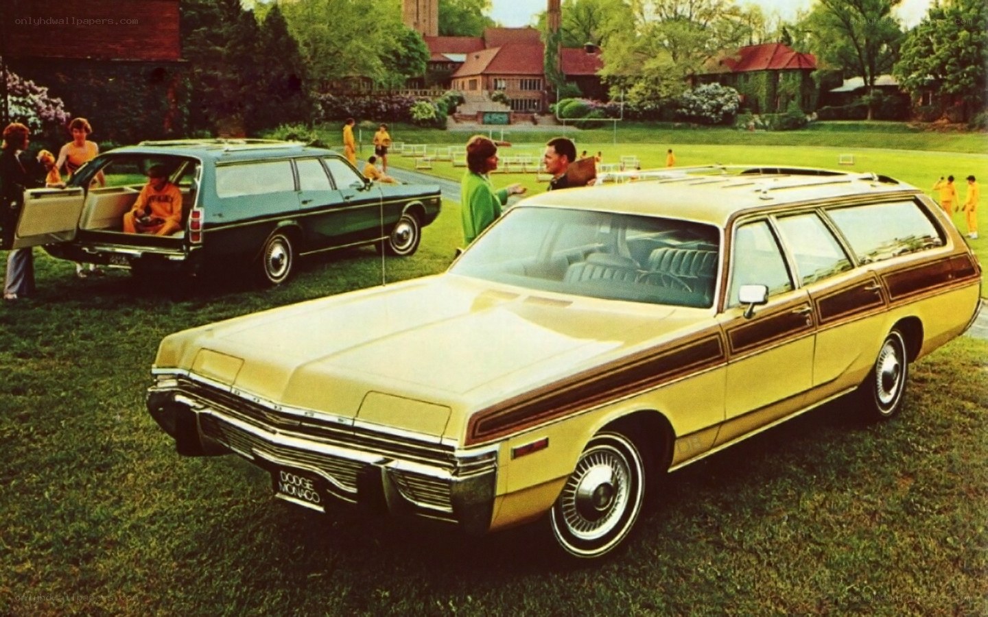 Vintage Dodge station wagons