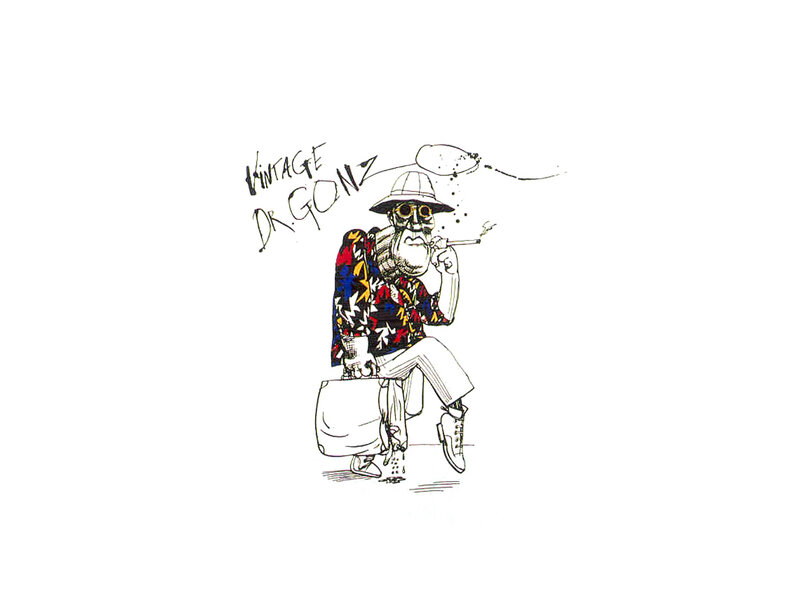 Vintage Dr. Gonz illustration