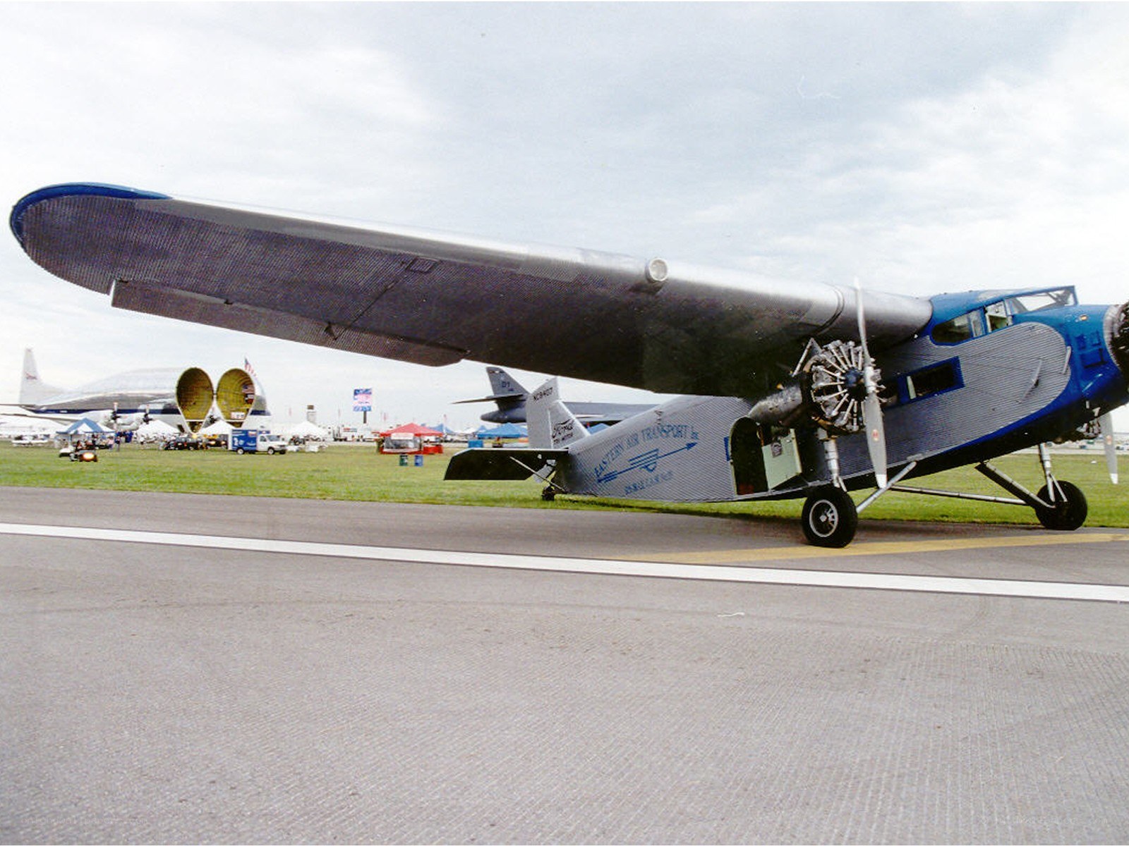 Vintage Eastern Air Transport plane