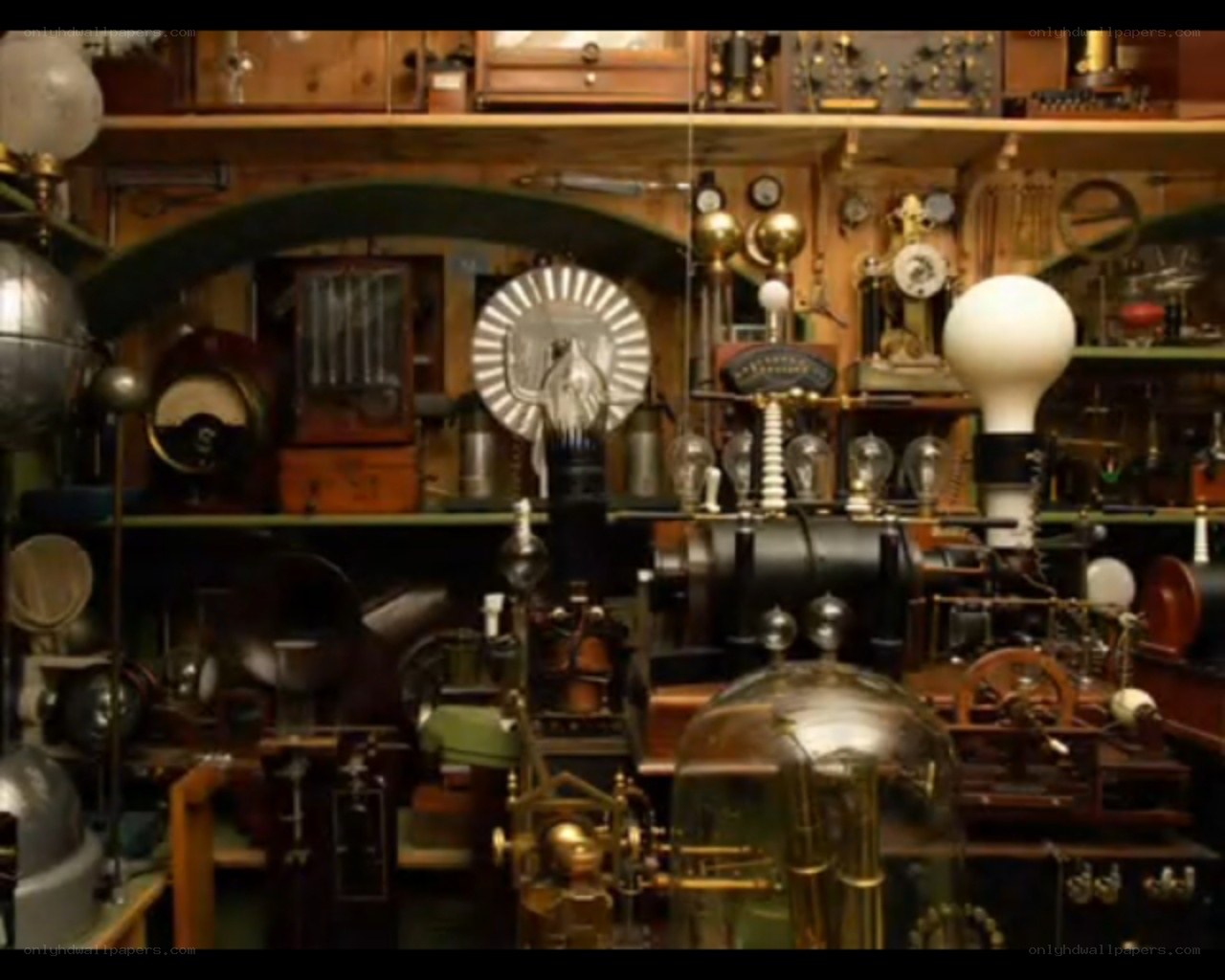 vintage electrical equipment collection