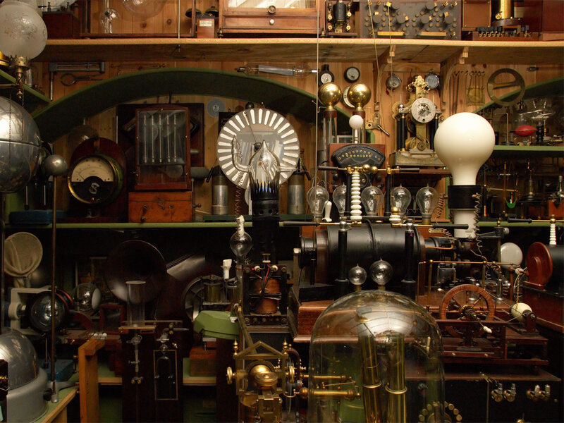 vintage electrical equipment collection