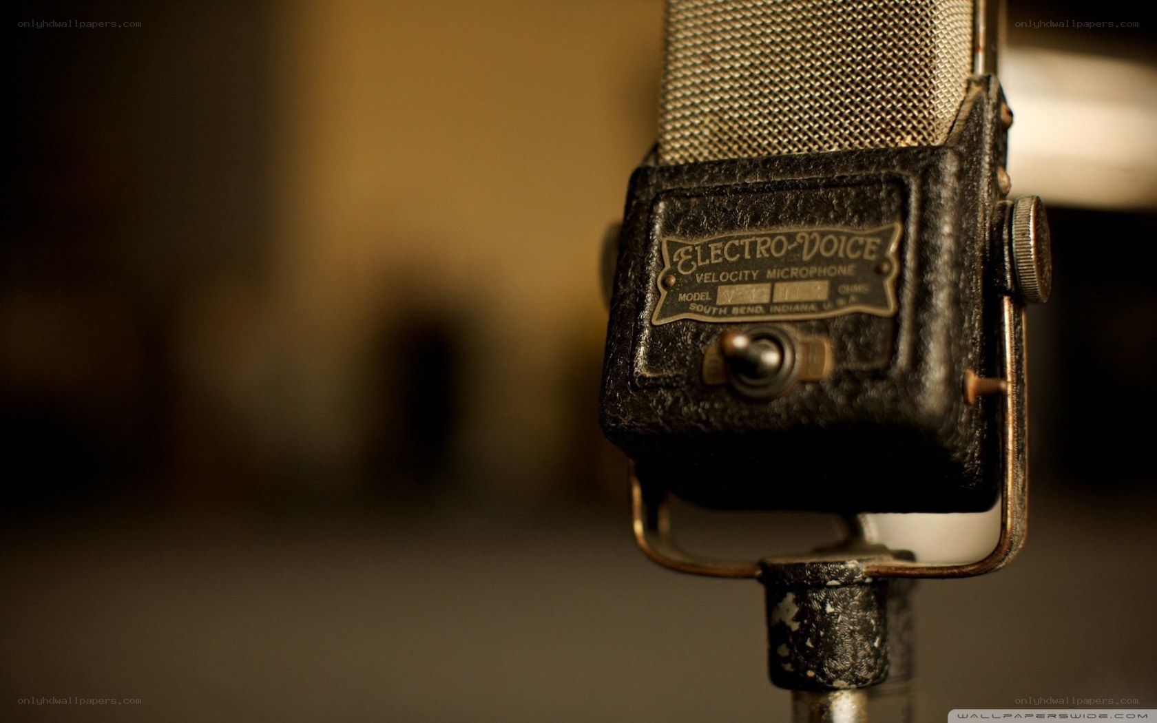vintage electro-voice microphone