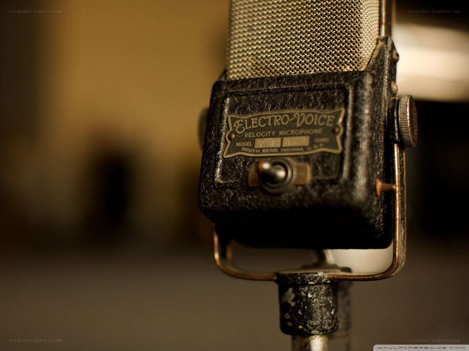 vintage electro-voice microphone