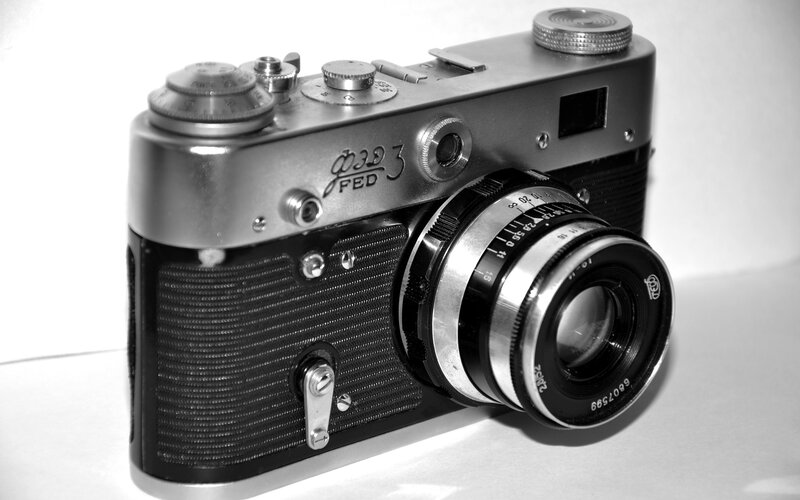vintage fed camera
