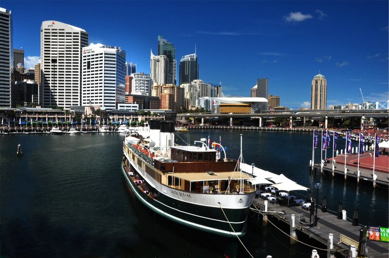 Vintage Ferry Boat