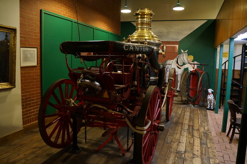 Vintage Fire Engine — Red, Historical