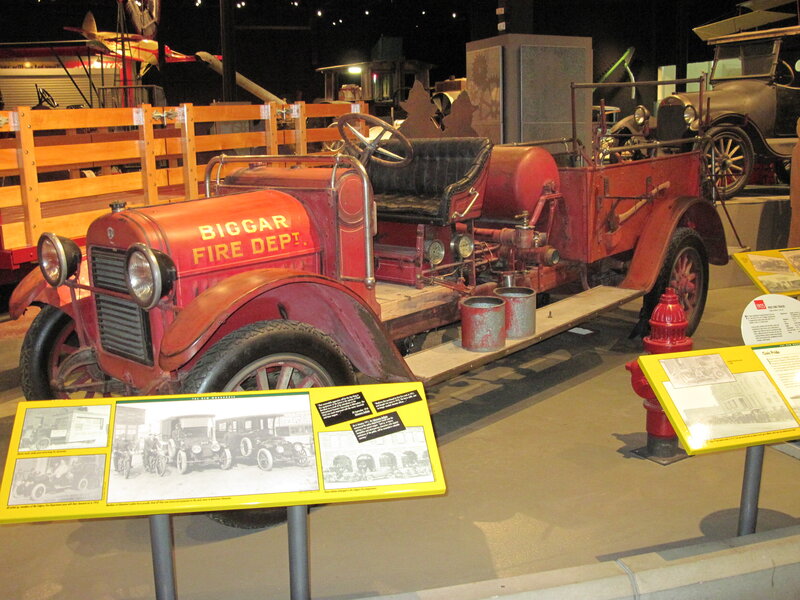 Vintage Fire Truck — Red