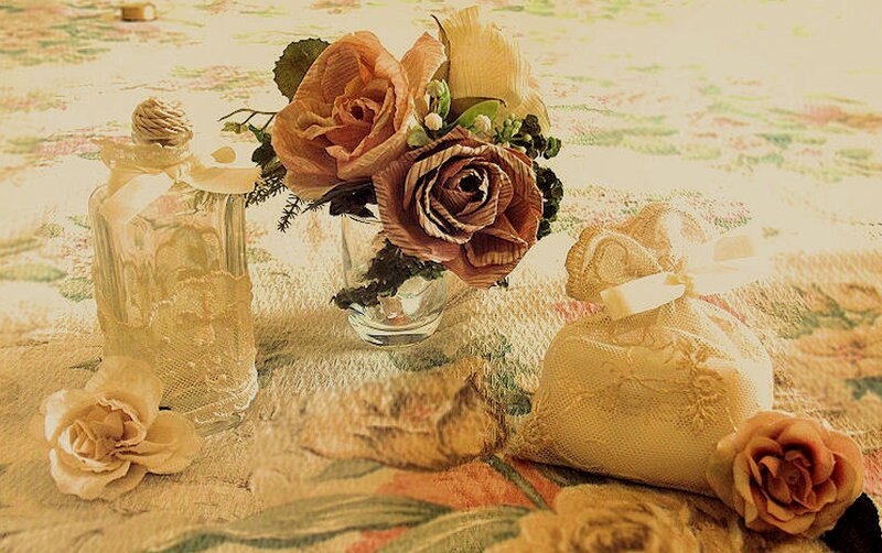Vintage Floral Arrangement